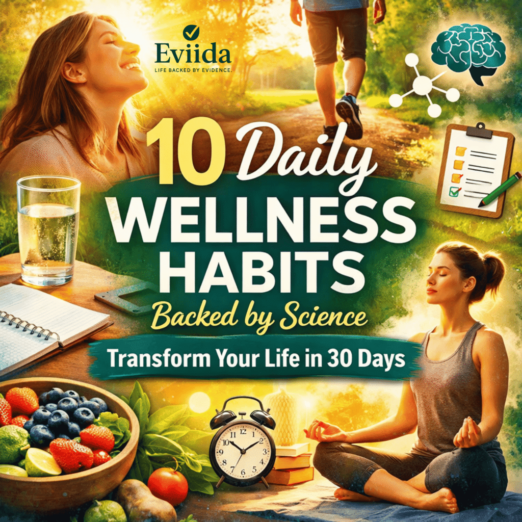 daily wellness habits backed studies