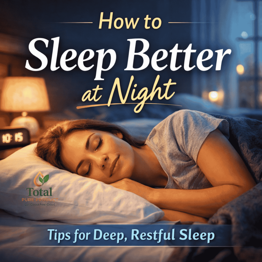 how to sleep better at night