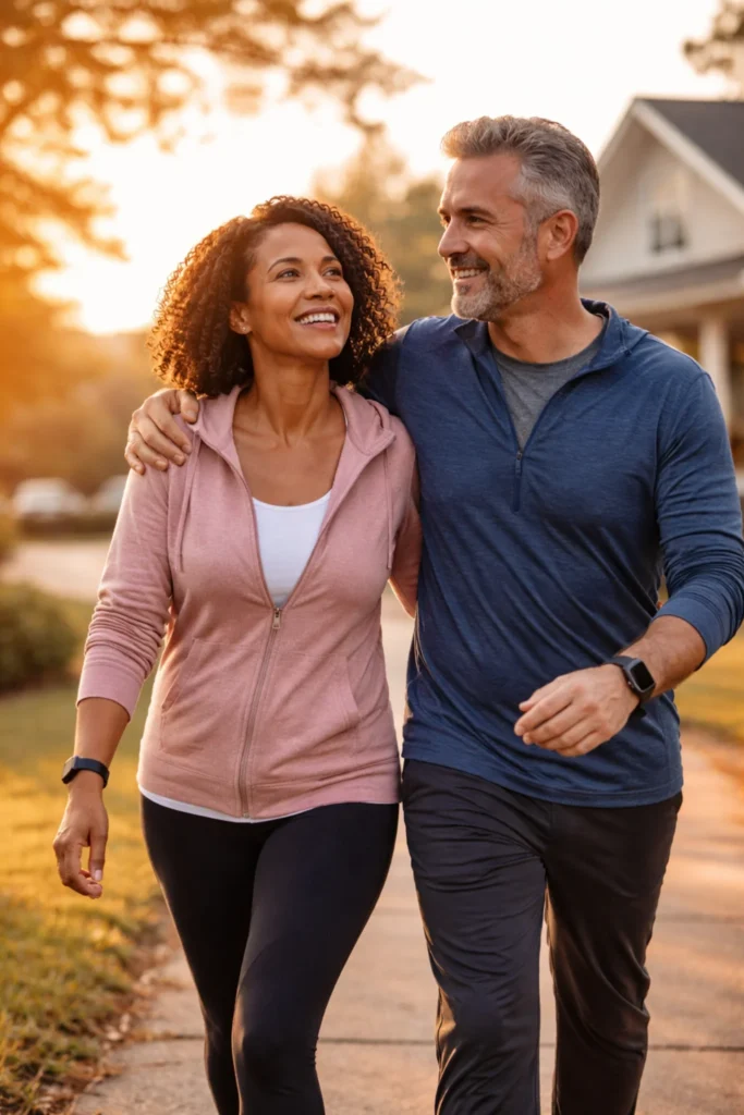 daily steps heart disease risk