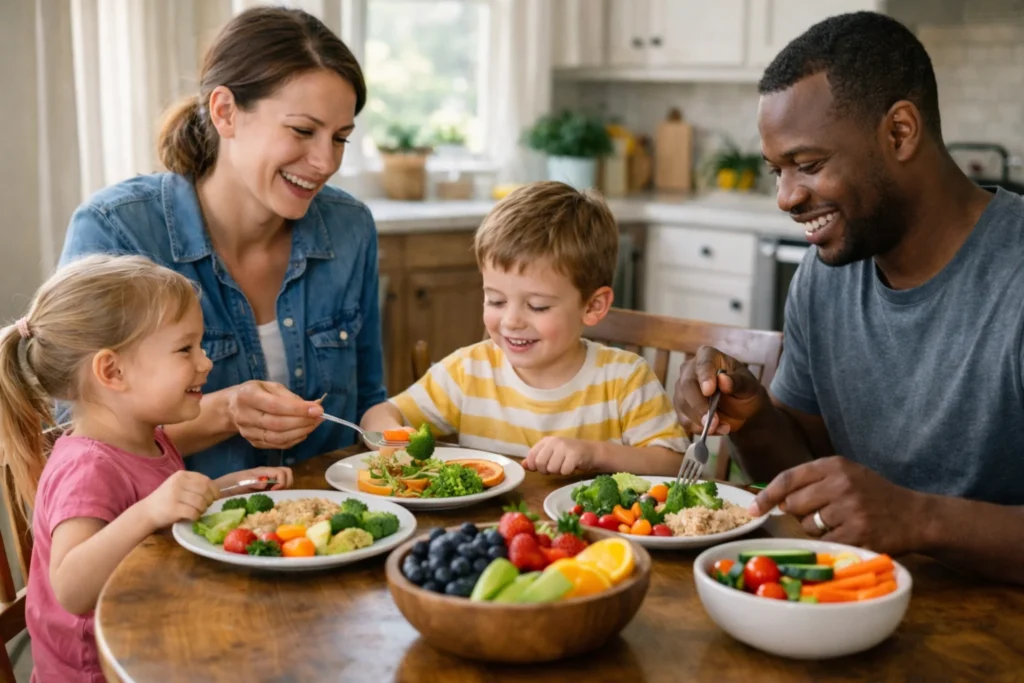 healthy childhood eating behavior tips
