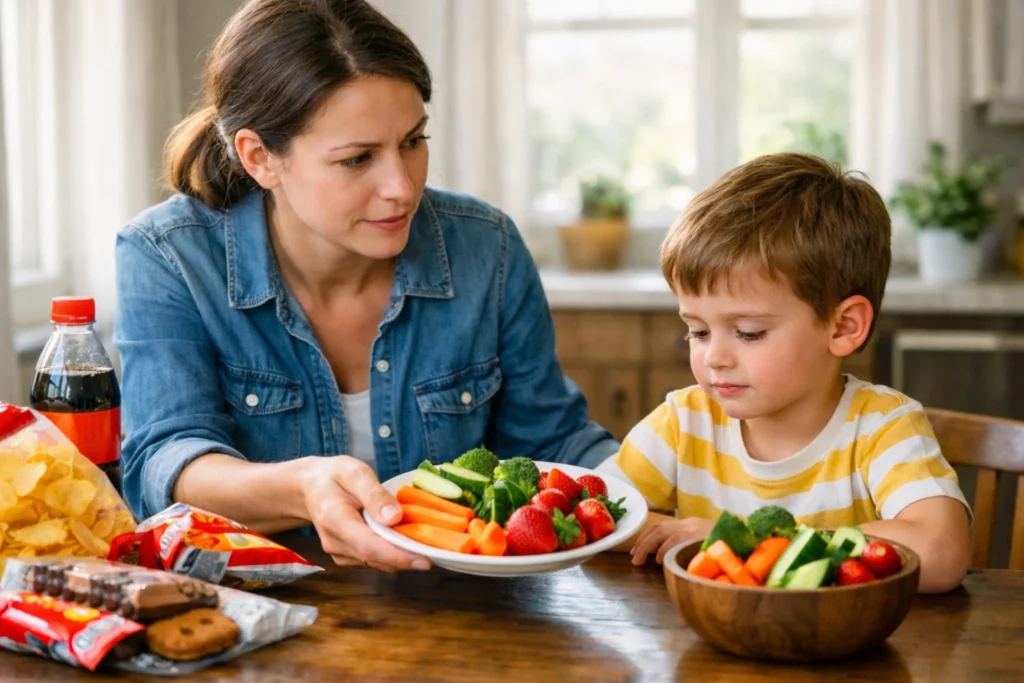 ultra-processed foods child behavior